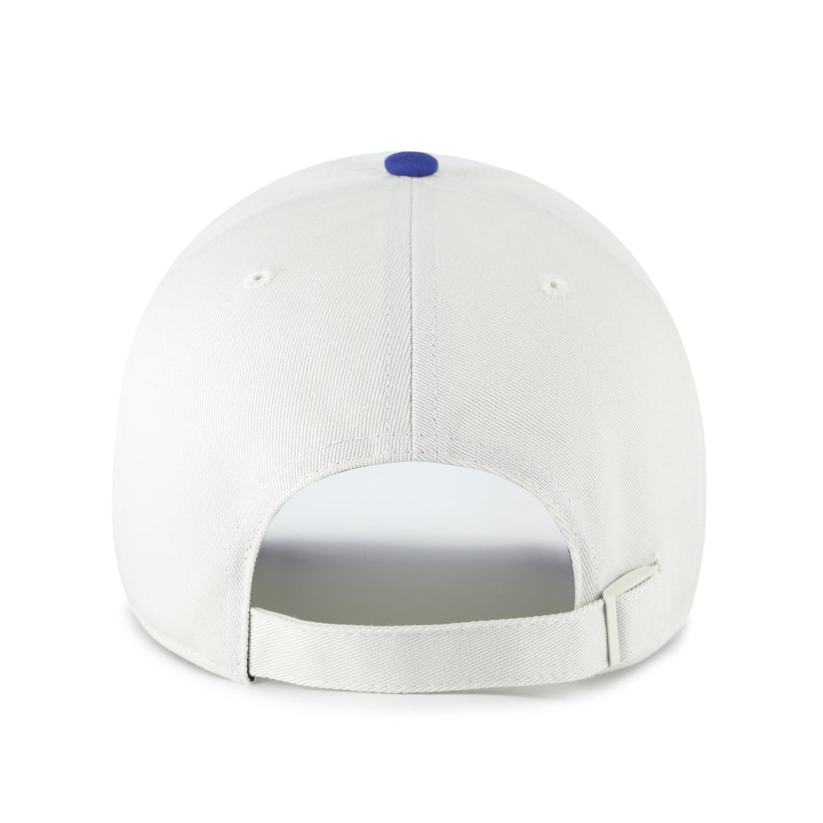 Quebec Nordiques NHL 47 Brand Men White Royal Contemporary Two Tone Clean Up Adjustable Hat product image 4, provided for