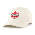 Canada Soccer FIFA 47 Brand Men Natural Rope Hitch Adjustable hat product image 1, provided for visual reference and product