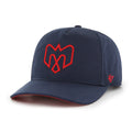 Montreal Alouettes CFL 47 Brand Men Navy Hitch Adjustable Hat product image 1, provided for visual reference and product