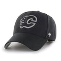 Calgary Flames NHL 47 Brand Men Black/White MVP Adjustable Hat product image 1, provided for visual reference and product