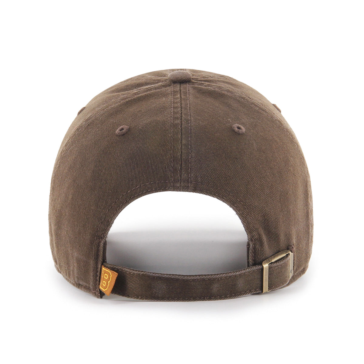 Boston Bruins NHL 47 Brand Men Brown Vintage Bear Logo Clean Up Adjustable Hat product image 2, provided for visual