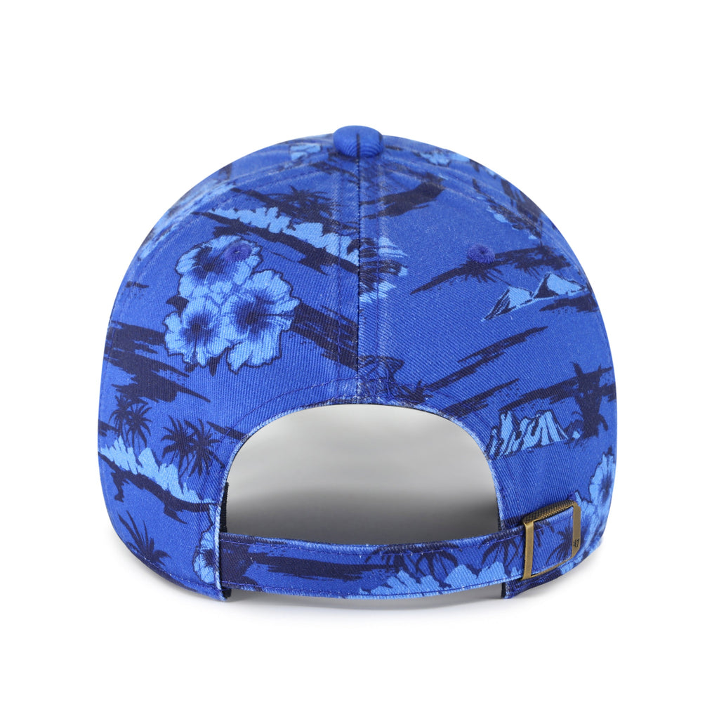 Edmonton Oilers NHL 47 Brand Men Navy Fiji Clean Up Adjustable Hat product image 2, provided for visual reference and