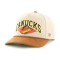 Vancouver Canucks NHL 47 Brand Men Pomona Wool Rope Hitch Snapback Hat product image 1, provided for visual reference and