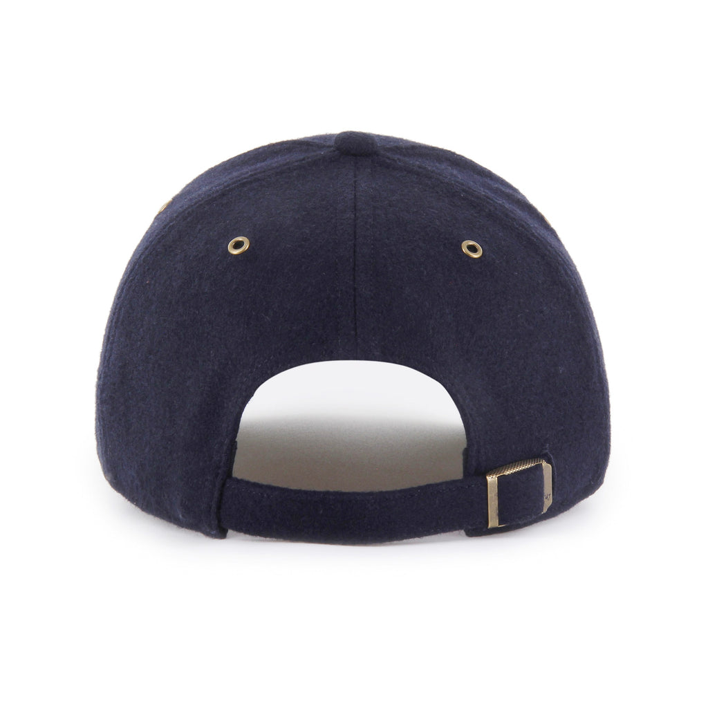 Winnipeg Jets NHL 47 Brand Men Navy Golden Age Hitch Adjustable Hat product image 2, provided for visual reference and