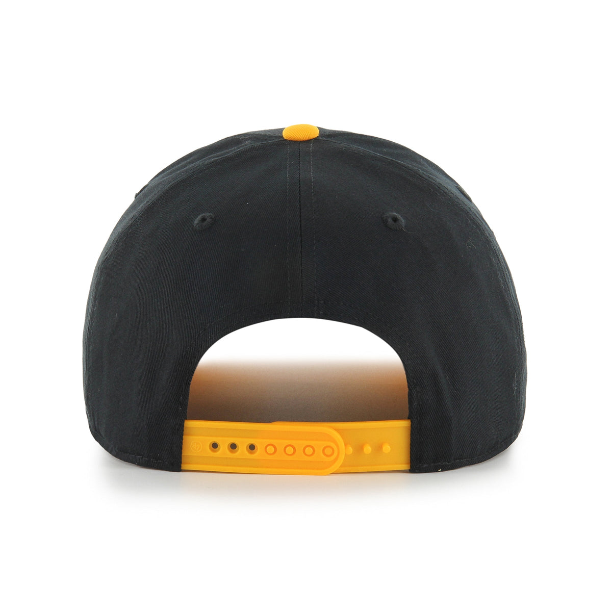 Boston Bruins NHL 47 Brand Men Black Hard Hat Arch Hitch Snapback Hat product image 3, provided for visual reference and