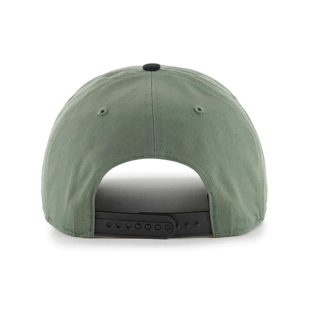 Vancouver Canucks NHL 47 Brand Men Green Roscoe Rope Option Hitch Adjustable Hat product image 2, provided for visual