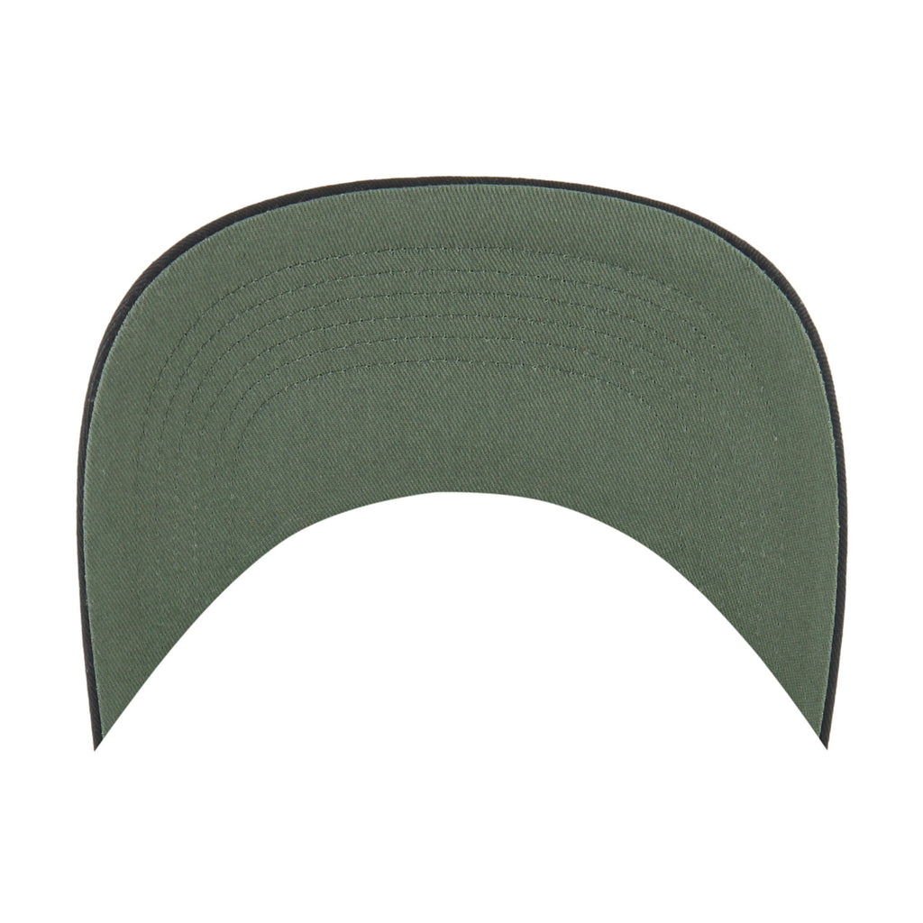 Vancouver Canucks NHL 47 Brand Men Green Roscoe Rope Option Hitch Adjustable Hat product image 4, provided for visual