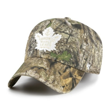 Toronto Maple Leafs NHL 47 Brand Men Real Tree Clean Up Adjustable Hat product image 1, provided for visual reference and