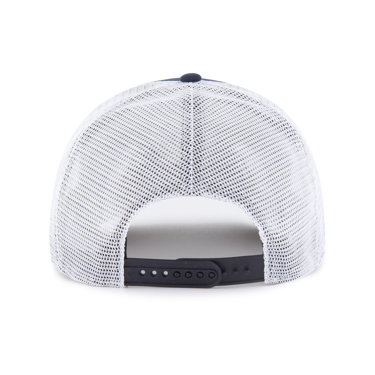 Toronto Maple Leafs NHL 47 Brand Men Navy/White Super Stripe Hitch Trcuker Hat product image 2, provided for visual