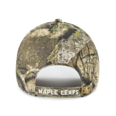 Toronto Maple Leafs NHL 47 Brand Men Real Tree Clean Up Adjustable Hat product image 2, provided for visual reference and