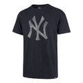 New York Yankees MLB 47 Brand Men Navy Grit Scrum T-Shirt product image 1, provided for visual reference and product detail