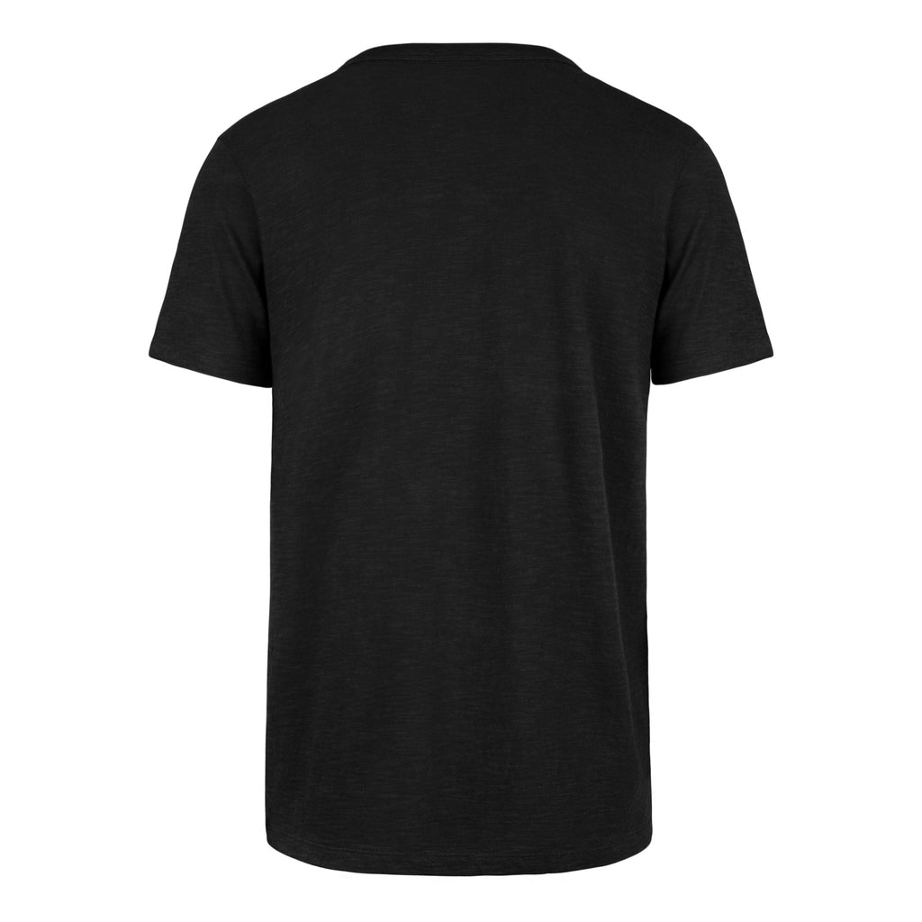 Toronto Raptors NBA 47 Brand Men Black Grit Scrum T-Shirt product image 2, provided for visual reference and product detail