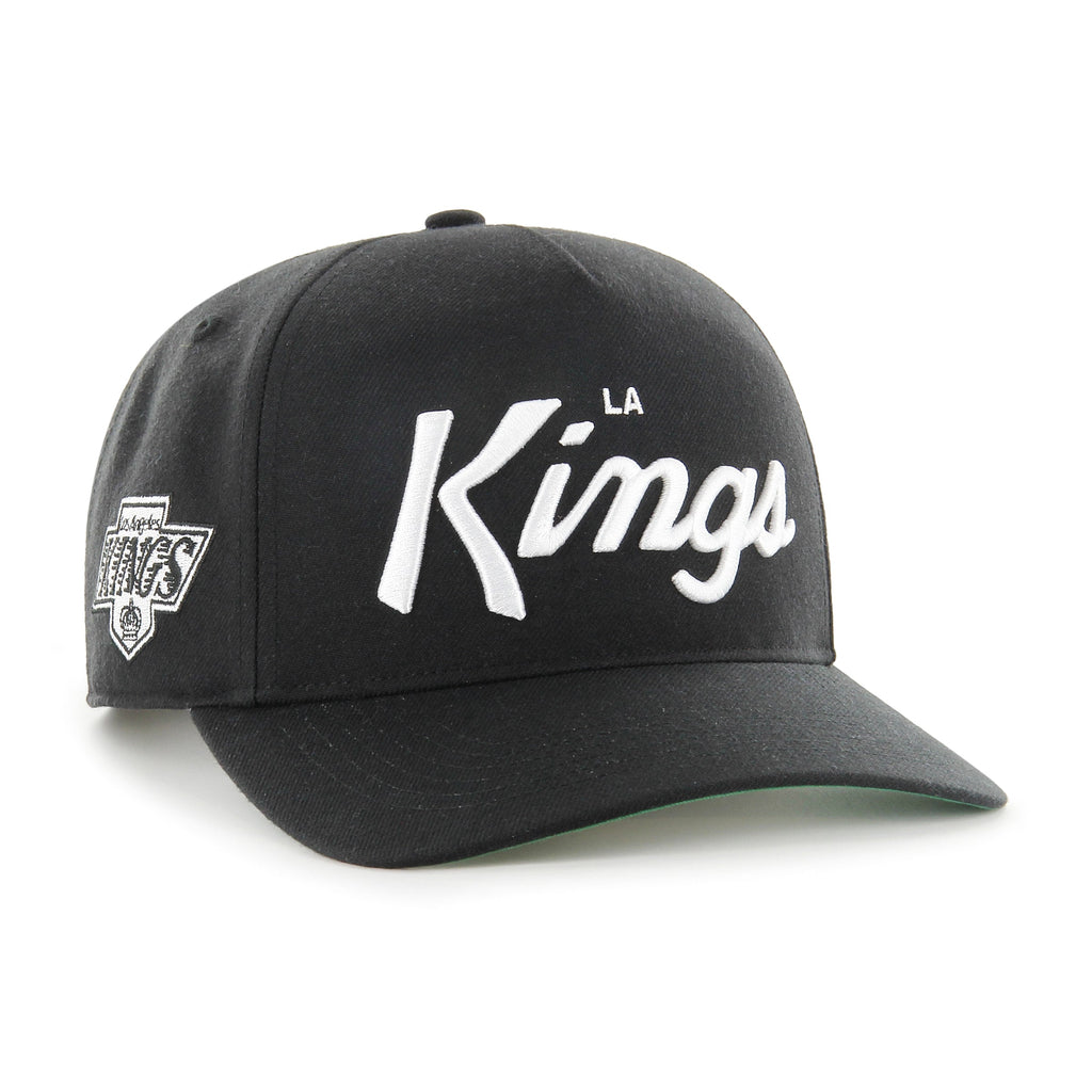 Los Angeles Kings NHL 47 Brand Men Black Attitude Hitch Snapback Hat product image 1, provided for visual reference and