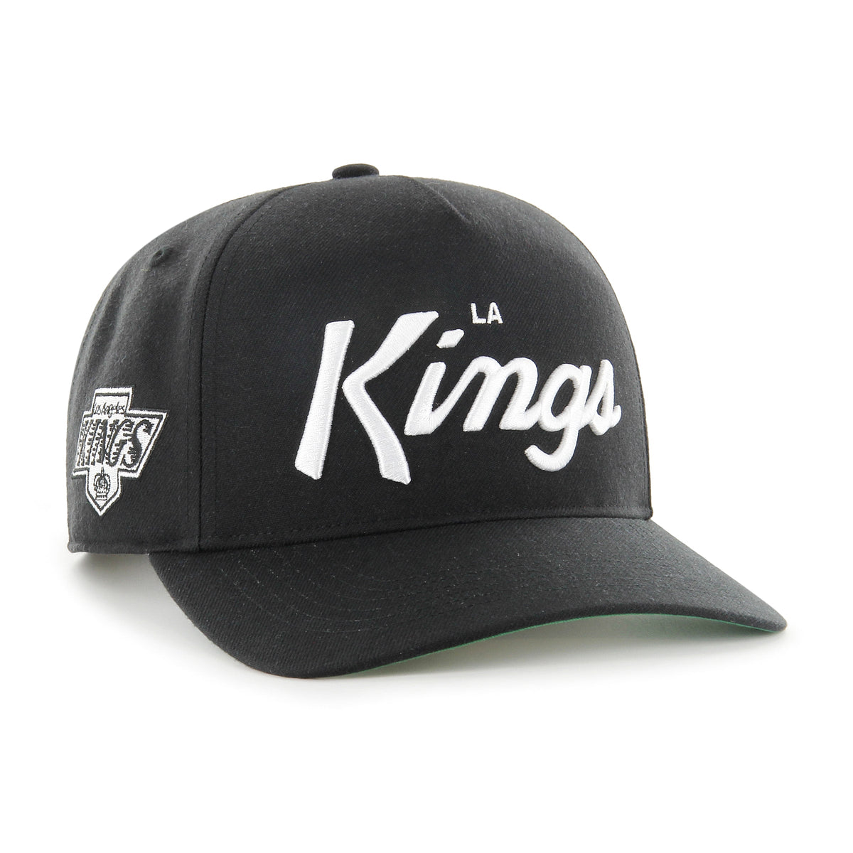 Los Angeles Kings NHL 47 Brand Men Black Attitude Hitch Snapback Hat product image 1, provided for visual reference and
