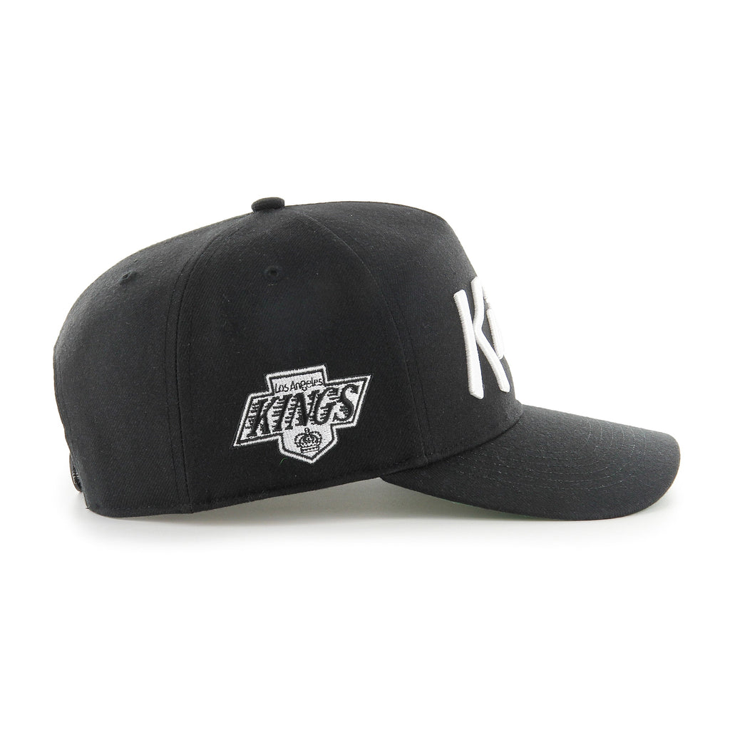 Los Angeles Kings NHL 47 Brand Men Black Attitude Hitch Snapback Hat product image 4, provided for visual reference and