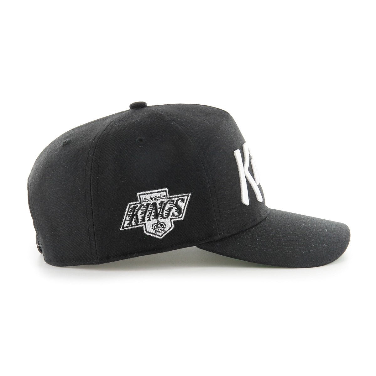 Los Angeles Kings NHL 47 Brand Men Black Attitude Hitch Snapback Hat product image 4, provided for visual reference and