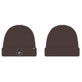 Toronto Maple Leafs NHL 47 Brand Men Dark Chocolate Raised Cuff Knit Beanie product image 1, provided for visual reference