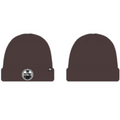 Edmonton Oilers NHL 47 Brand Men Dark Chocolate Raised Cuff Knit Beanie product image 1, provided for visual reference and