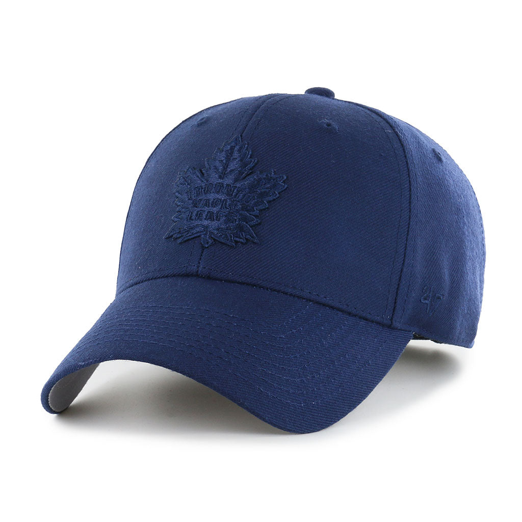 Toronto Maple Leafs NHL 47 Brand Men Navy Tonal MVP Adjustable Hat product image 1, provided for visual reference and