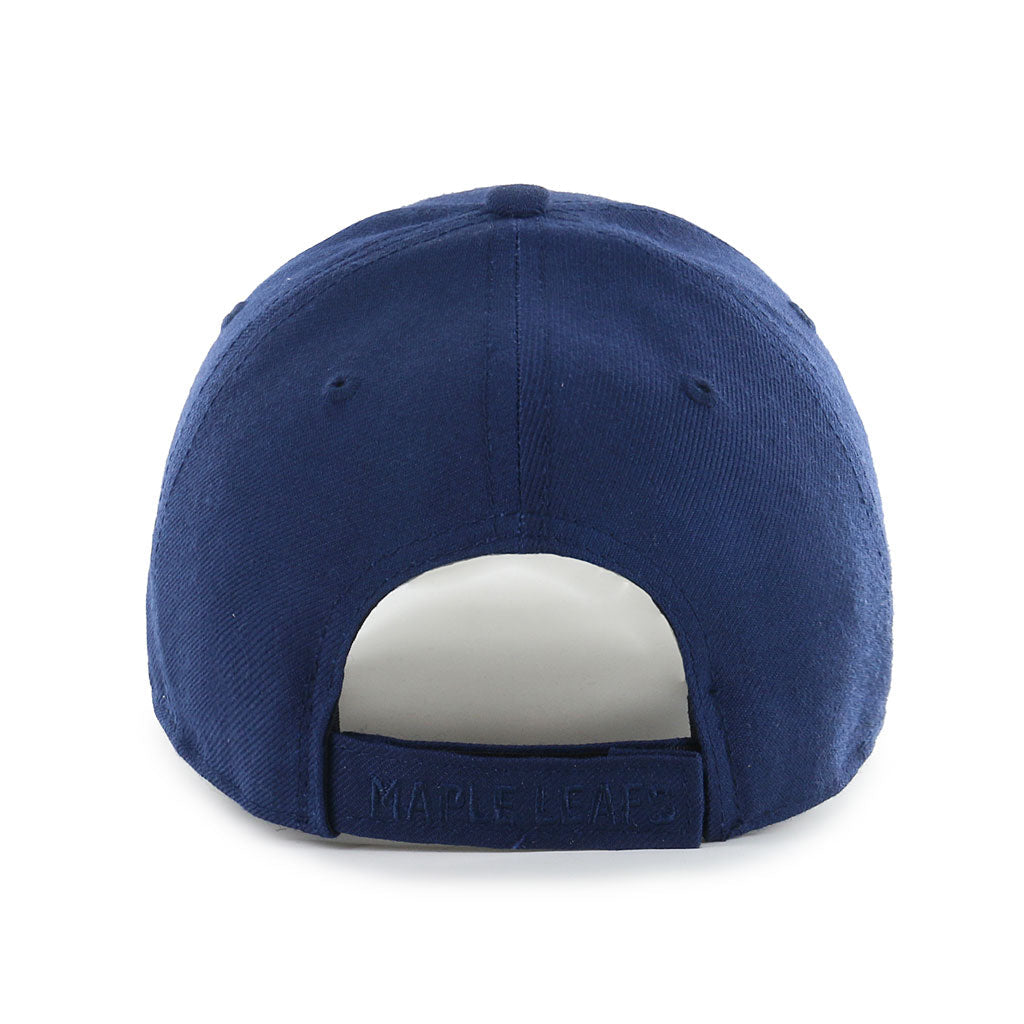 Toronto Maple Leafs NHL 47 Brand Men Navy Tonal MVP Adjustable Hat product image 2, provided for visual reference and