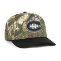 Montreal Canadiens NHL 47 Brand Men RealTree APX 2-Tone Hitch Snapback Hat product image 1, provided for visual reference