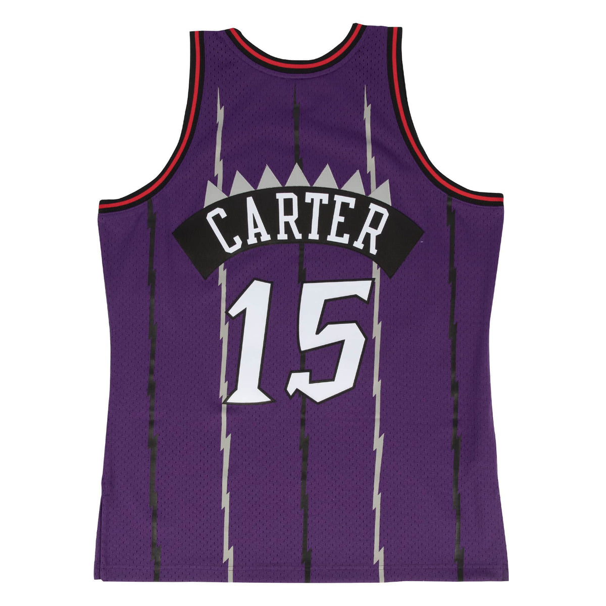 Vince Carter Toronto Raptors NBA Mitchell & Ness Kids Purple 1998-99 Hardwood Classics Swingman Jersey product image 2,