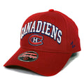 Montreal Canadiens NHL Zephyr Men Red Sport Arch Snapback product image 1, provided for visual reference and product detail